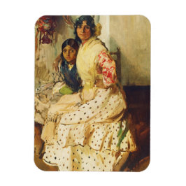 Pepilla och hennes dotter Joaquín Sorolla Magnet