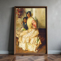 Pepilla och hennes dotter Joaquín Sorolla
