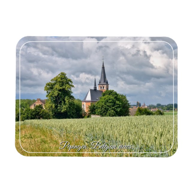 Pepingen stad i Belgien, landsbygd Magnet (Horisontell)