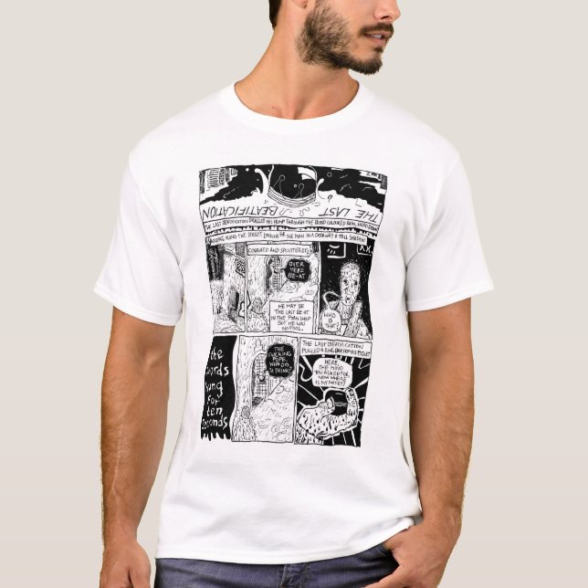peploe/artist 7 hall/poet the art dikt t-shirt (Framsida)