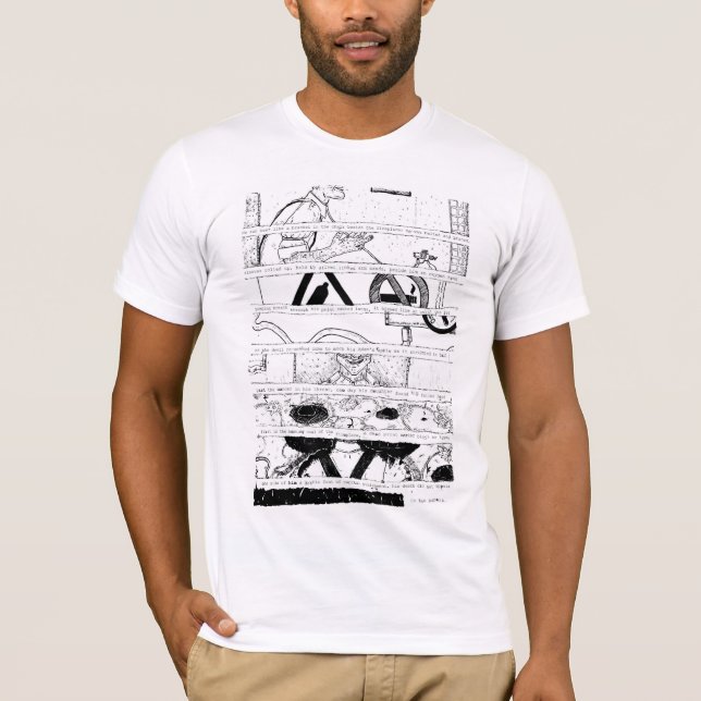 Peploe/artist/hall/poet t shirt dikt Joe Prince (Framsida)