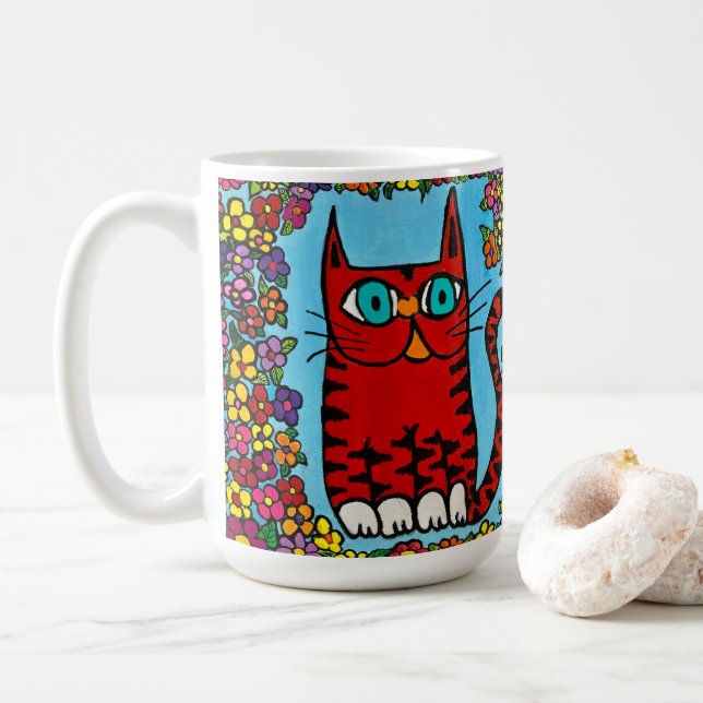 Peppar, Cat-kaffe mugg (Med munk)