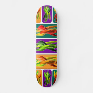 Peppar hoade kryddig matödeanstrykning skateboard bräda 21,5 cm