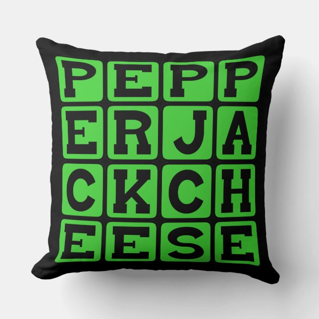 Peppar Jackost, Kryddost Kudde (Framsida)