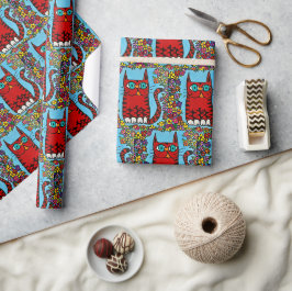 Peppar, kattens Papper Presentpapper