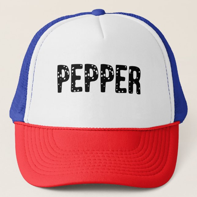 Peppar Kostym - Par Salt Och Peppar Kostym Keps (Framsida)