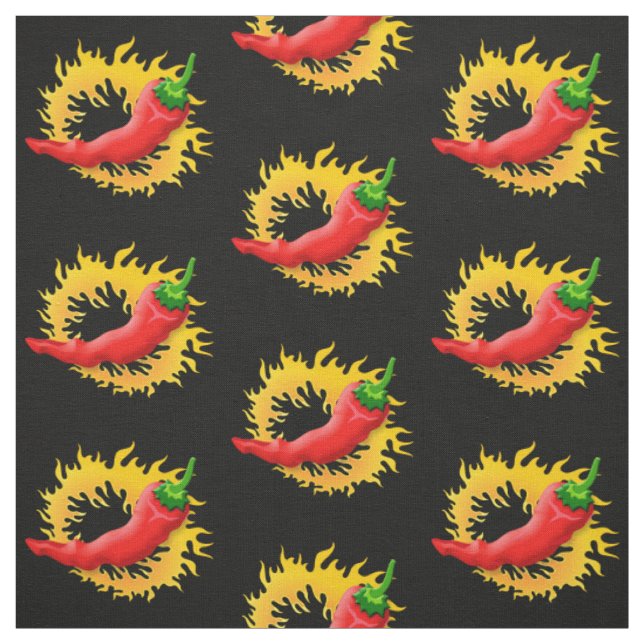 Peppar med Flame Tyg (Provkarta)