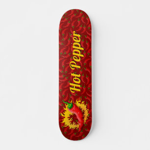 Peppar med flamskyddsskatebock mini skateboard bräda 18,5 cm
