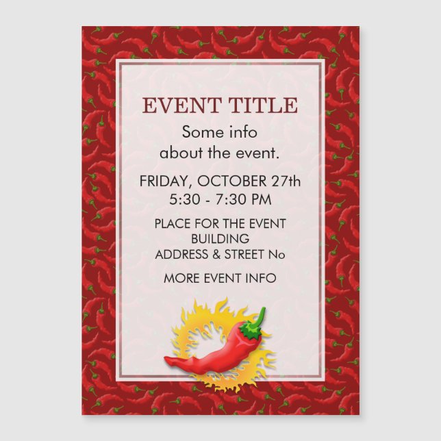 Peppar med låga (Framsida)