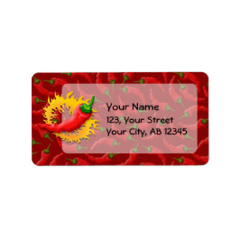 Peppar med låga adressetikett