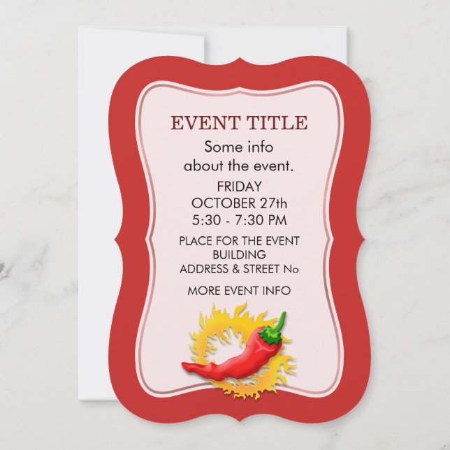 Peppar med låga inbjudningar (Baksida)