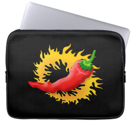 Peppar med låga laptop sleeve