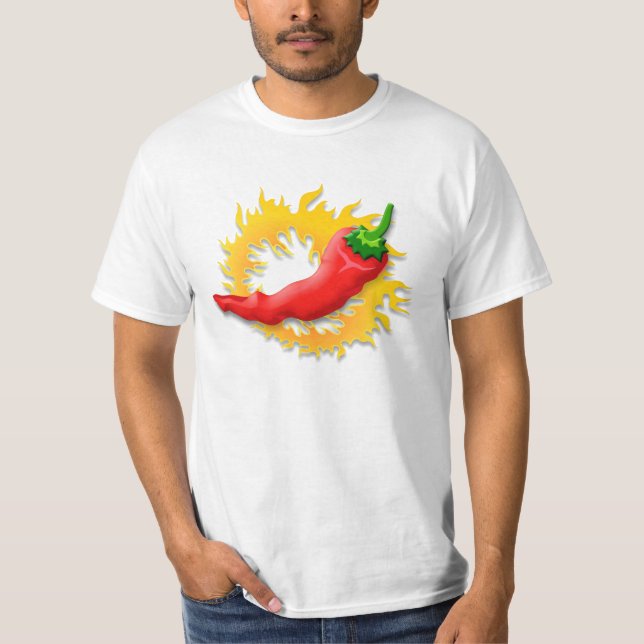 Peppar med låga t-shirt (Framsida)