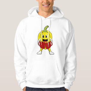Peppar som Boxer med Boxinghandskar Hoodie