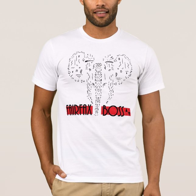 Peppar-Träd Ln: Fairfax chef T Shirt (Framsida)