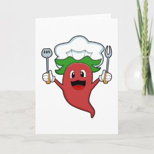 Peppar Veganisk Kock Kort