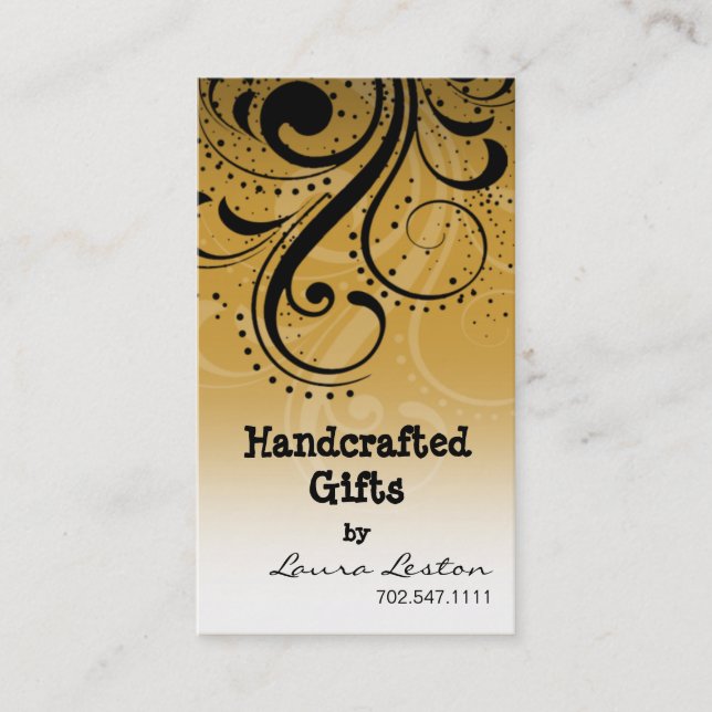 Peppar virvlar runt visitkortmallen visitkort (Framsida)