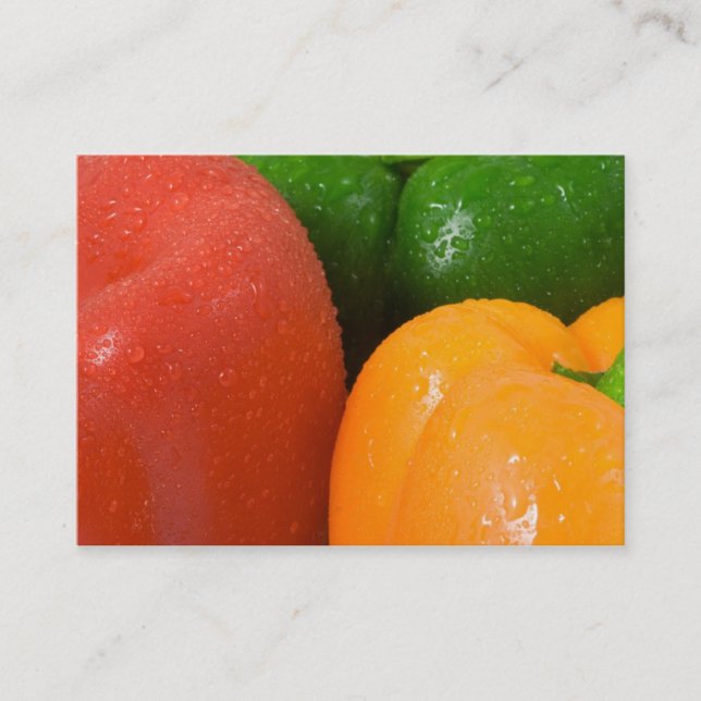 Peppar! Visitkort (Framsida)