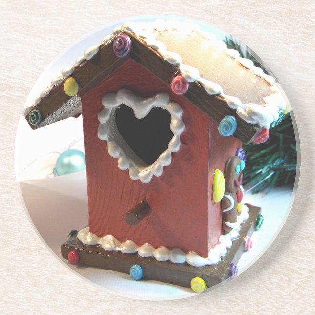 PepparkakaBirdhouse Underlägg (Framsidan)