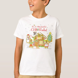 PepparkakaCandyland T-tröja - ungdom Tee Shirt