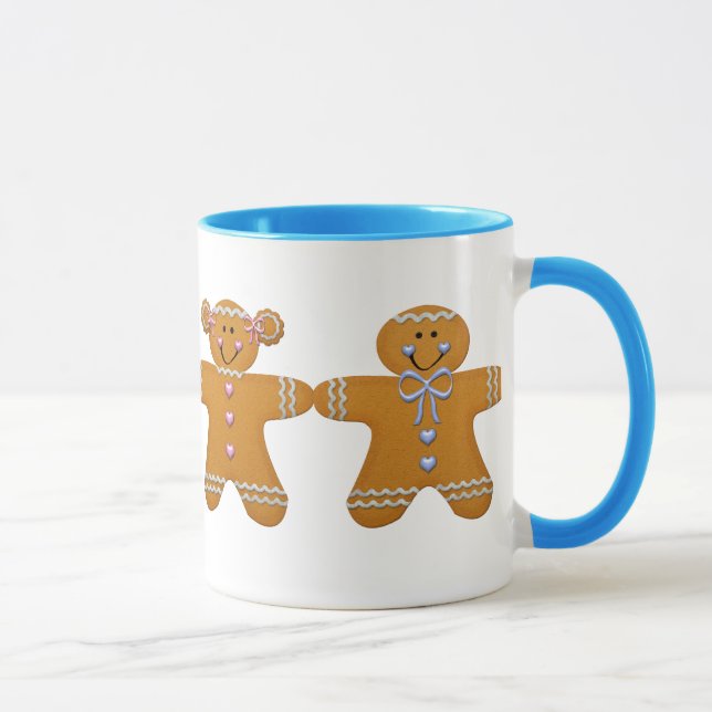 Pepparkakaflicka & pojkemugg mugg (Höger)