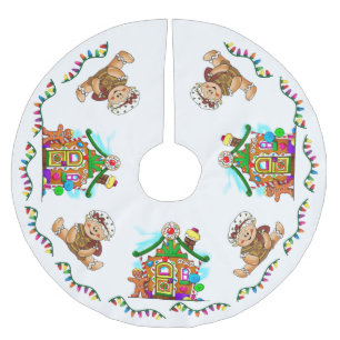 "PEPPARKAKAHELGDAG ", JULGRANSMATTA BORSTAD POLYESTER