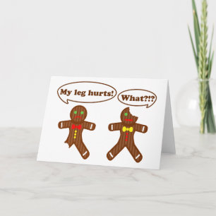 Pepparkakahumor Helgkort