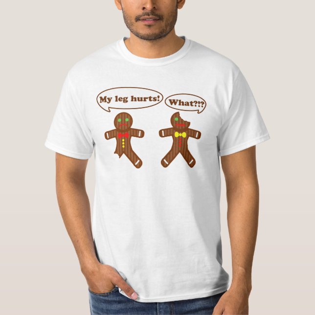 Pepparkakahumor T-shirt (Framsida)