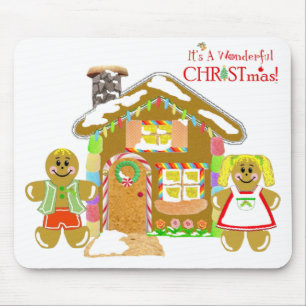 Pepparkakahus Mousepad Musmatta