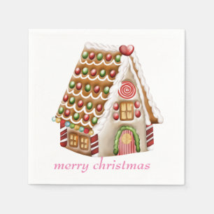 Pepparkakahus Pappersservett