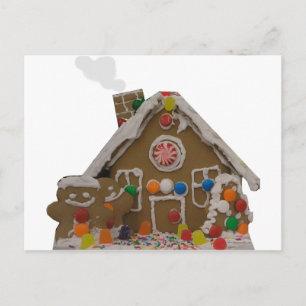 Pepparkakahus Vykort