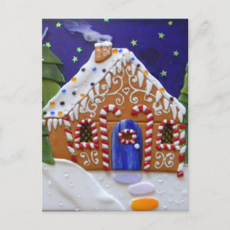Pepparkakahus Vykort