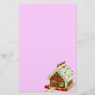 Pepparkakahusbrevpapper Brevpapper