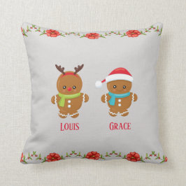 Pepparkakakakan kopplar ihop med namn kudde