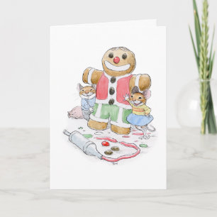 Pepparkakamuskort Kort