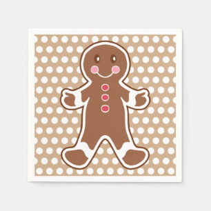 Pepparkakapojkeservetter Pappersservett