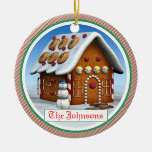 Pepparkakaprydnad Julgransprydnad Keramik