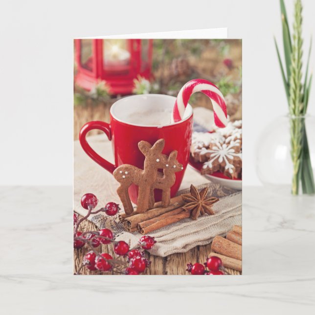 Pepparkakarenkakor Helgkort (Framsida)