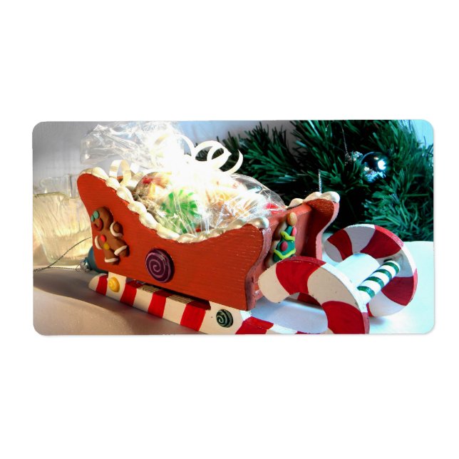 PepparkakaSleigh mig Fraktsedel (Framsidan)