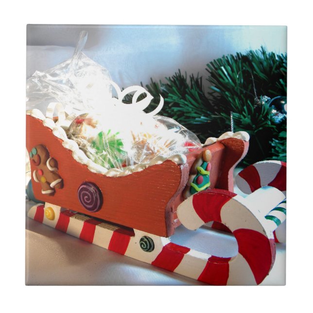 PepparkakaSleigh mig Kakelplatta (Framsidan)