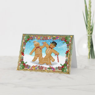PepparkakaTrio med Verse Helgkort