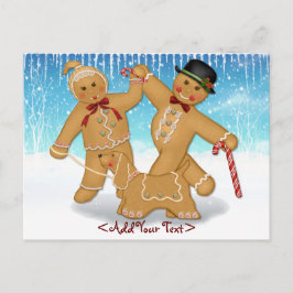 PepparkakaTriovykort Helg Vykort