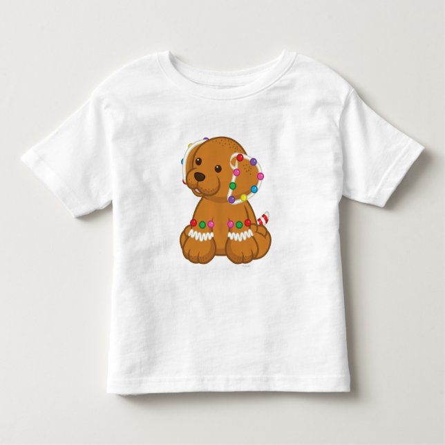 Pepparkakavalp T Shirt (Framsida)