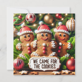 Pepparkakestricke Julkort