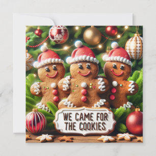 Pepparkakestricke Julkort
