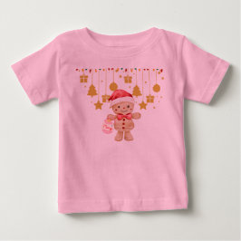 Pepparkakor God Jul Ljus baby t-shirt