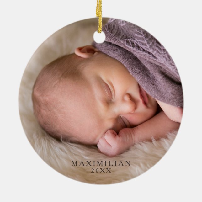 Pepparkakor jul julgransprydnad keramik (Baksidan)