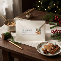 Pepparkakor Julbakning Returadressetikett