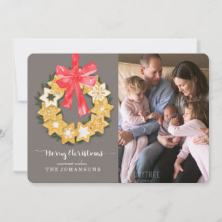 Pepparkakor Julfoto Julkort