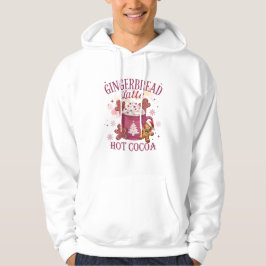 Pepparkakor latte varm choklad jul hoodie